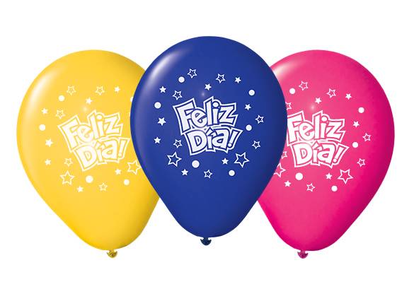 12 PULGADAS ESTANDAR SURTIDO - FELIZ DIA
