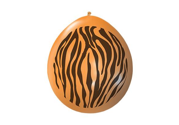 PIÑATA SUPER CEBRA NARANJA - 24 PULGADAS