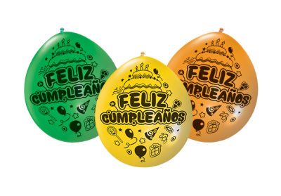 PIÑATA SUPER FELIZ CUMPLEAÑOS SURTIDO - 24 PULGADAS