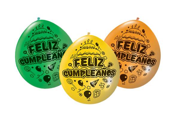 PIÑATA SUPER FELIZ CUMPLEAÑOS SURTIDO - 24 PULGADAS