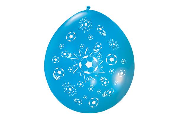 PIÑATA MEGA PELOTA CELESTE/BLANCO - 36 PULGADAS