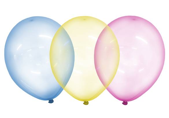 14 PULGADAS ESTANDAR CRISTAL PASTEL SURTIDO