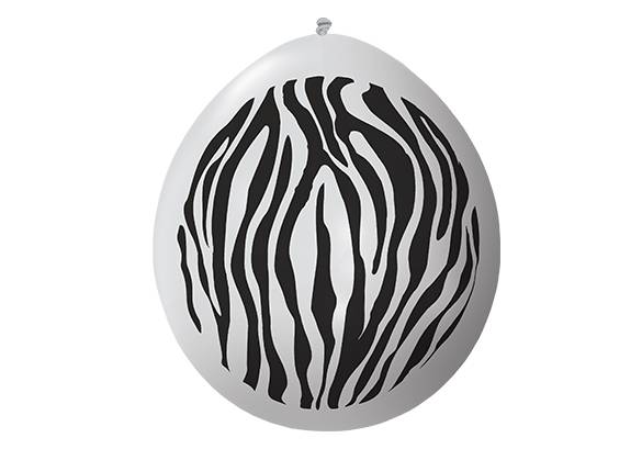 PIÑATA MEGA CEBRA BLANCO - 36 PULGADAS