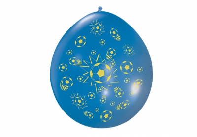 PIÑATA MEGA PELOTA AZUL/AMARILLO - 36 PULGADAS
