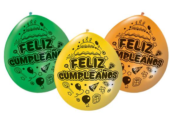 PIÑATA MEGA SUPER FELIZ CUMPLEAÑOS SURTIDO - 36 PULGADAS