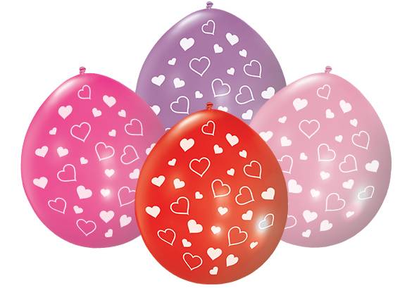 PIÑATA MEGA CORAZONES SURTIDO 4 COLORES - 36 PULGADAS