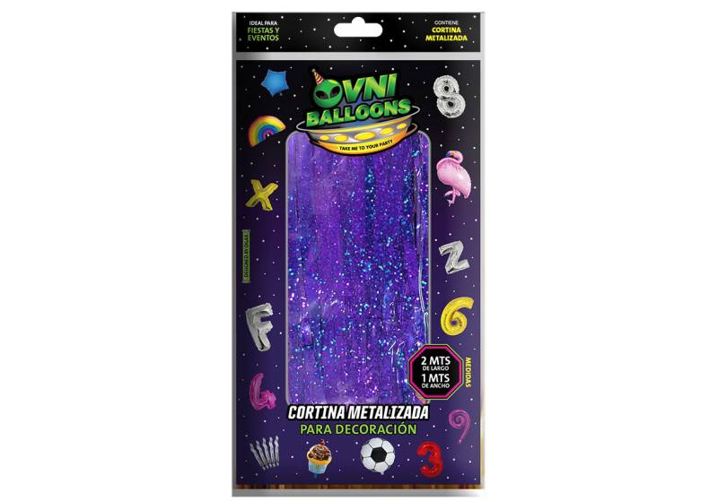 CORTINA PURPURA LASER