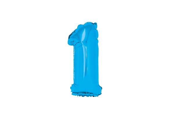 NUMERO 1 CELESTE DE 14 PULGADAS
