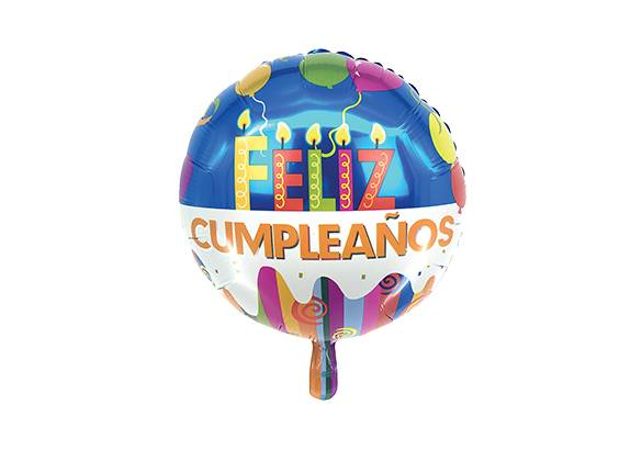 FELIZ CUMPLEAÑOS - 18 PULGADAS