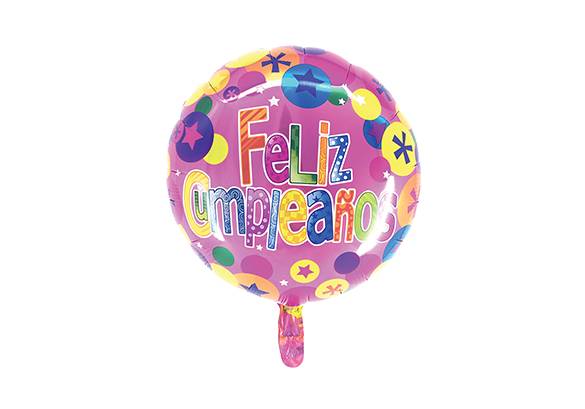 FELIZ CUMPLEAÑOS - 18 PULGADAS