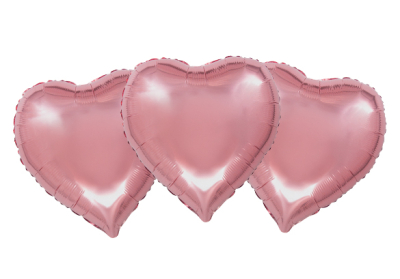 CORAZON ROSA GOLD 18 PULGADAS