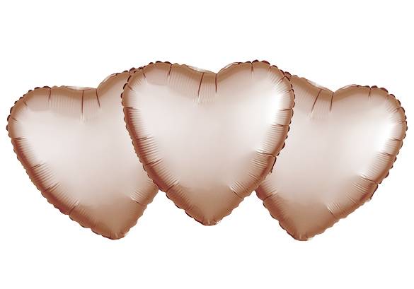 CORAZON ROSA GOLD 18 PULGADAS