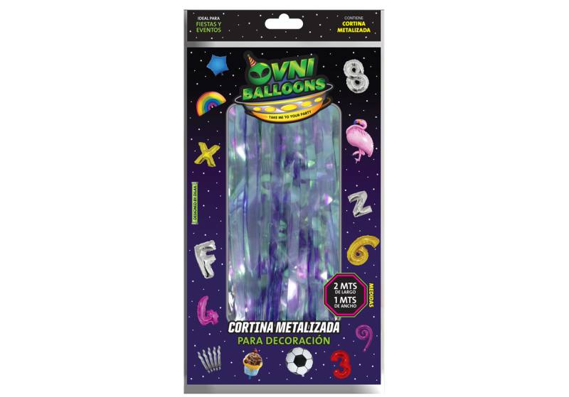 CORTINA VIOLETA IRIDISCENTE