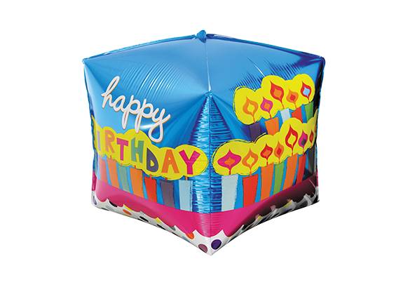 CUBO HAPPY BIRTHDAY - 24 PULGADAS