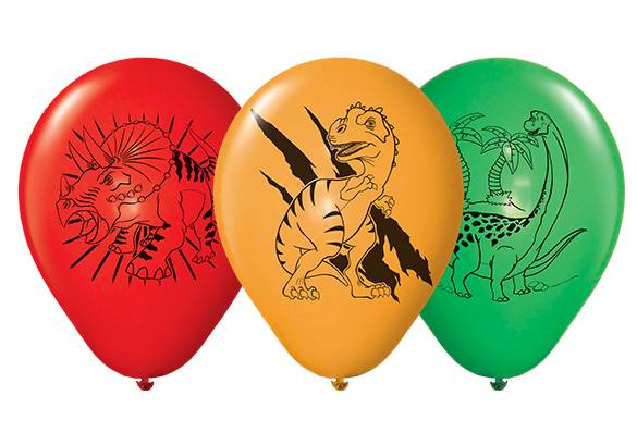 12 PULGADAS ESTANDAR COLOR SURTIDO - DINOSAURIOS