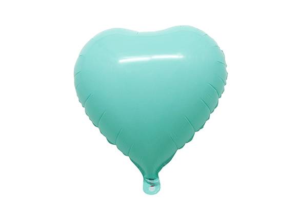 CORAZON AZUL PASTEL - 18 PULGADAS