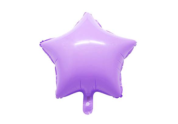 ESTRELLA LILA PASTEL - 18 PULGADAS