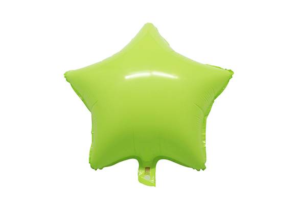 ESTRELLA VERDE PASTEL - 18 PULGADAS