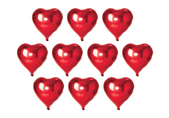 CORAZON ROJO 5 PULGADAS