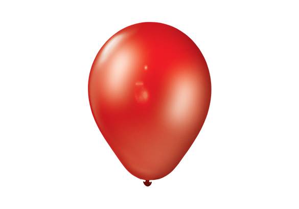 12 PULGADAS PERLADO ROJO