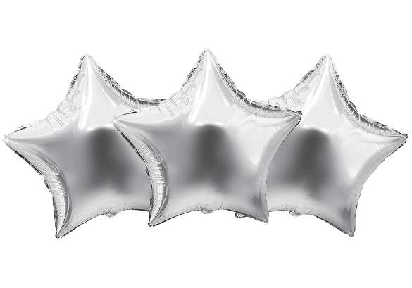 ESTRELLA PLATA 18 PULGADAS