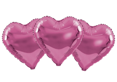 CORAZON ROSA 18 PULGADAS