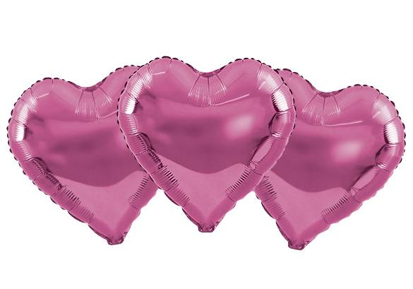 CORAZON ROSA 18 PULGADAS