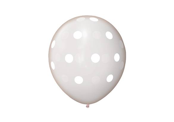 14 PULGADAS CRISTAL LUNARES BLANCOS