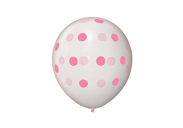 14 PULGADAS CRISTAL LUNARES ROSAS