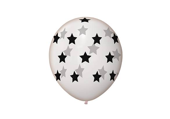 14 PULGADAS CRISTAL ESTRELLAS NEGRAS