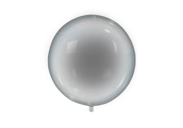 GLOBO PVC TRANSPARENTE - 24 PULGADAS