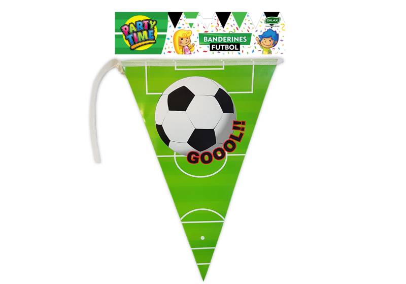 BANDERIN TRIANGULAR FUTBOL