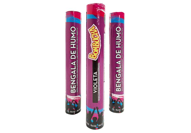 BENGALA DE HUMO VIOLETA