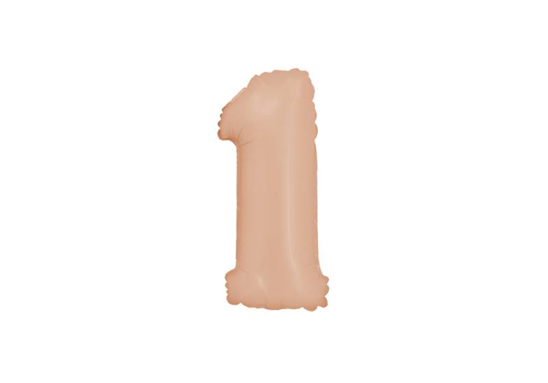 NUMERO 1 ROSA PALO MATE DE 14 PULGADAS