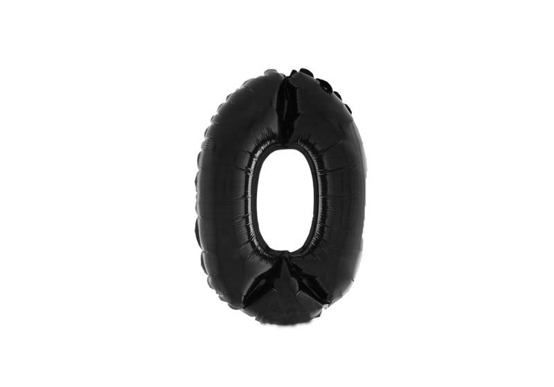 NUMERO 0 NEGRO DE 14 PULGADAS