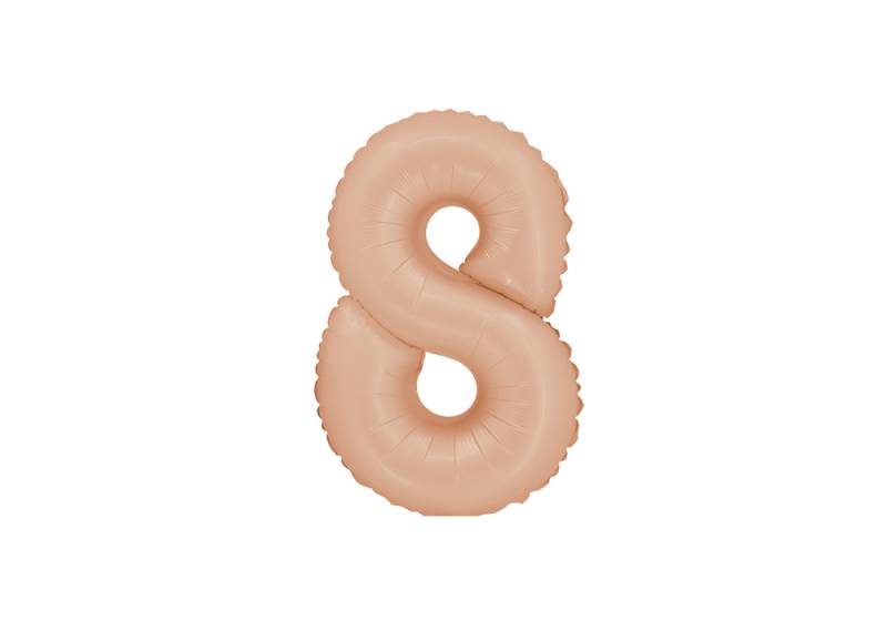 NUMERO 8 ROSA PALO MATE DE 14 PULGADAS