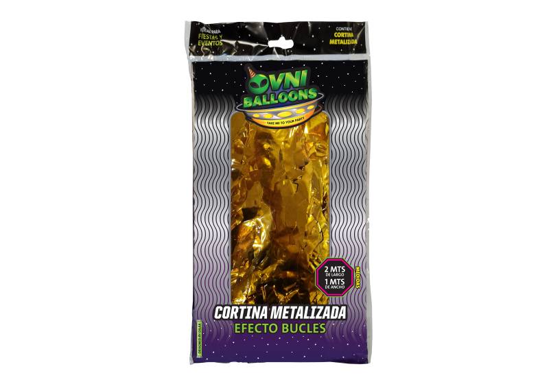 CORTINA ONDULADA ORO