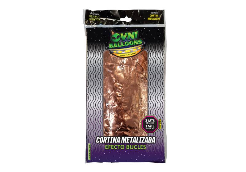 CORTINA ONDULADA ROSA GOLD