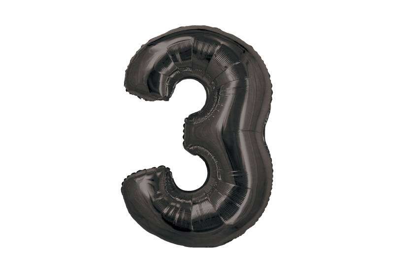 NUMERO 3 NEGRO DE 32 PULGADAS