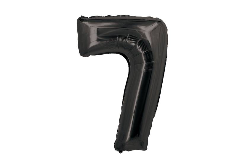 NUMERO 7 NEGRO DE 32 PULGADAS