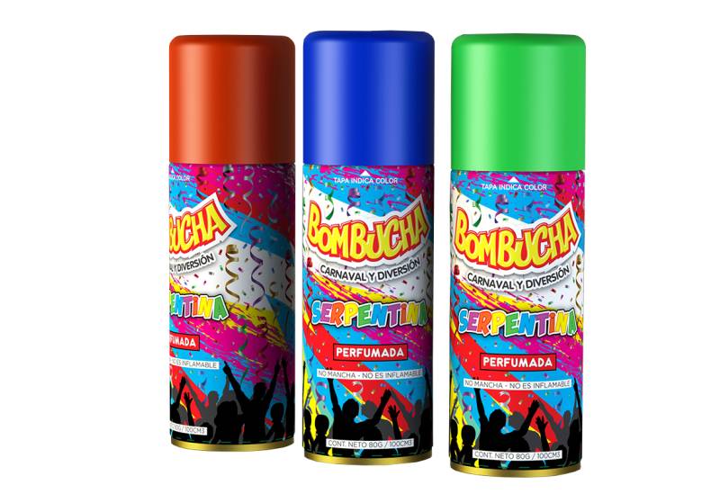 SERPENTINA PERFUMADA COLORES SURTIDOS