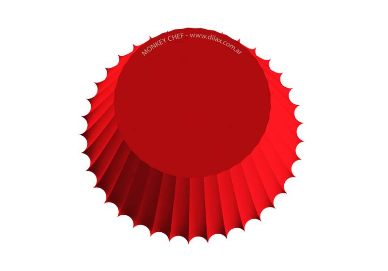 PIROTIN N9 LISO ROJO